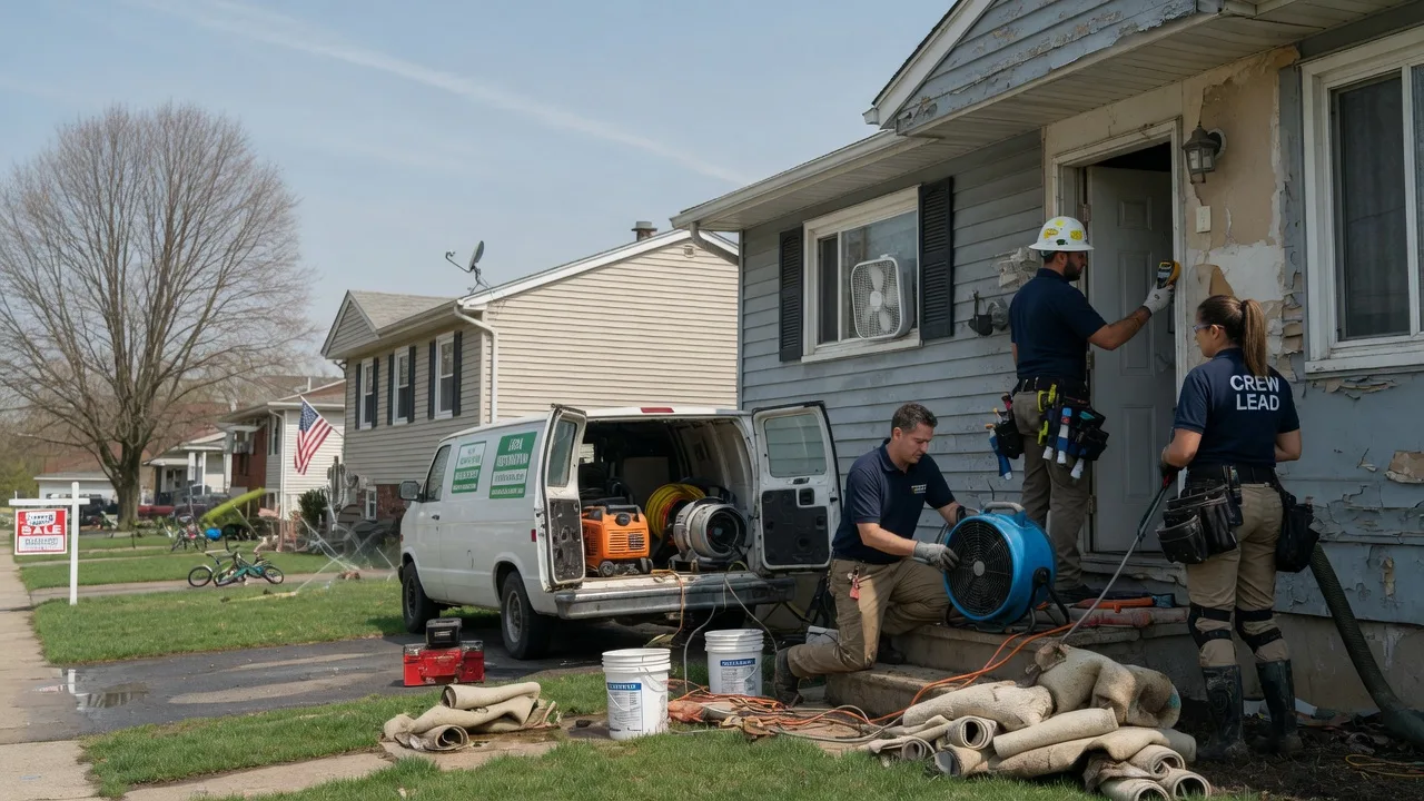 Flood Cleanup in Burlington, IN near me