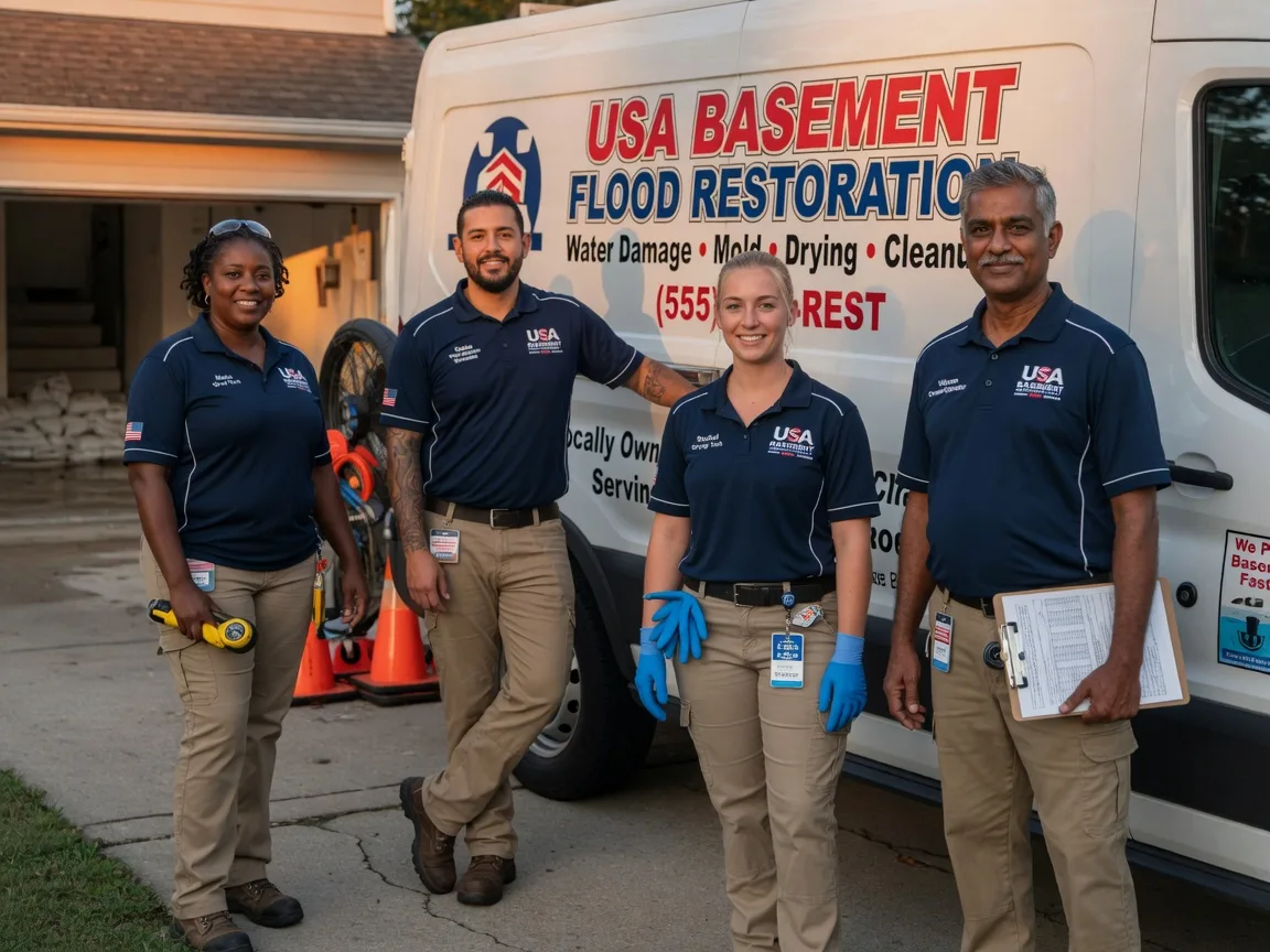 Basement Flood Cleanup company in Burlington, IN